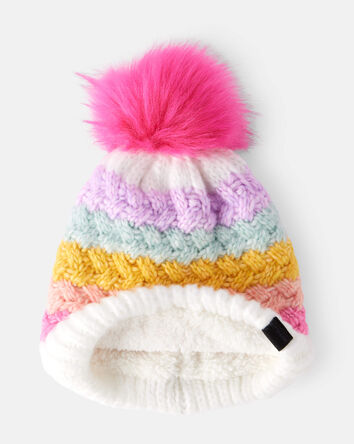 Toddler Girl KOMBI Popsicle Pompom Toque, 