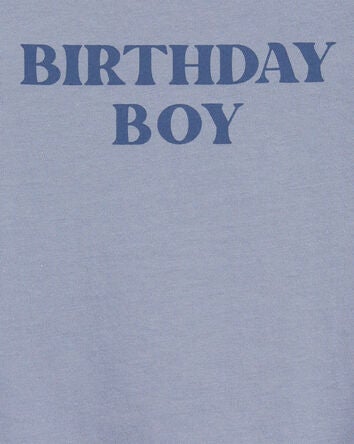 Baby Birthday Boy Bodysuit, 