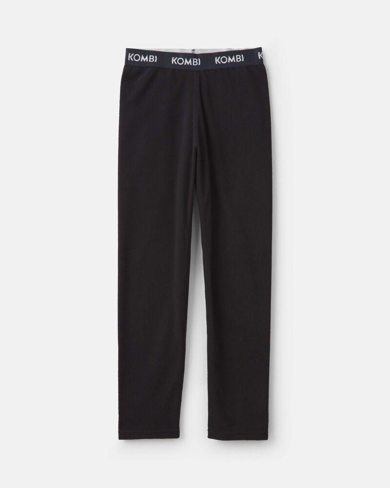 Gar&ccedil;ons - Pantalon couche de base en molleton Kombi - Noir, image 1 sur 3 diapositives