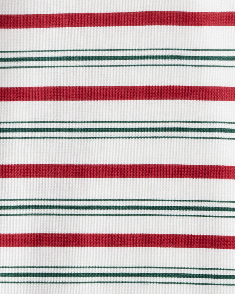 Kid Striped Holiday 2-Piece Pyjama Set , image 2 of 3 slides