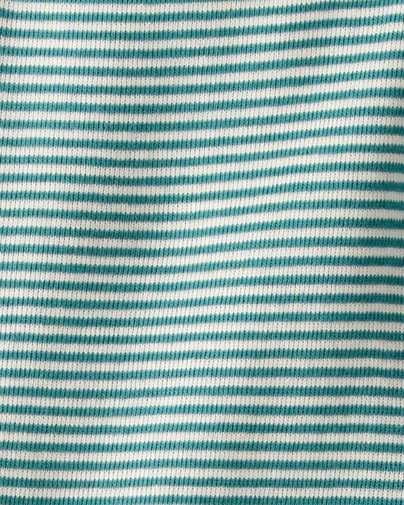 Baby Boy 5-Pack Train Multipack Bodysuits - Green/Blue, image 4 of 7 slides