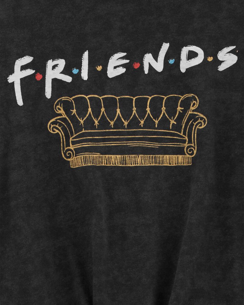 Kid Friends Long-Sleeve Tie-Front T-Shirt, image 2 of 2 slides