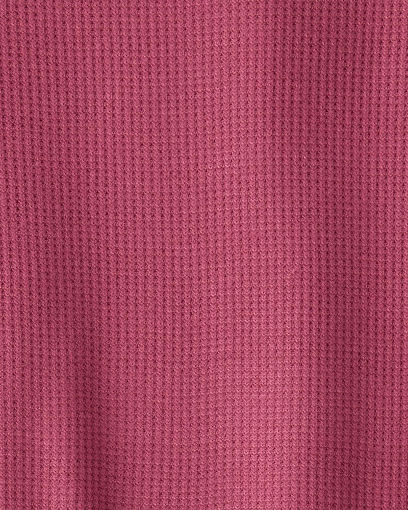 Toddler Girl PurelySoft Long-Sleeve 2-Piece pyjamas - Red, image 3 of 5 slides