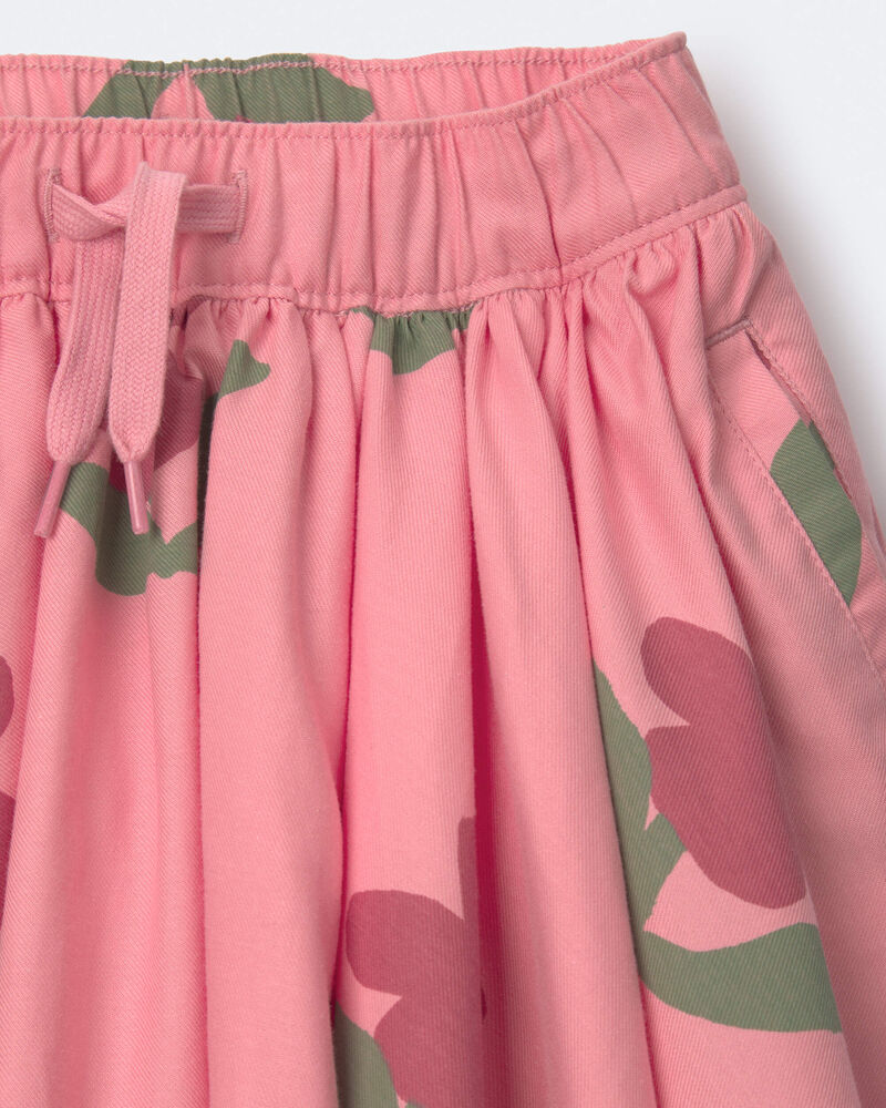 Toddler Girl Avenue Twirl&trade; Midi in Floral Print - Light Pink, image 6 of 6 slides