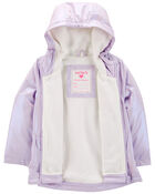 Toddler Lilac Fleece-Lined Lightweight Jacket, image 2 of 3 slides