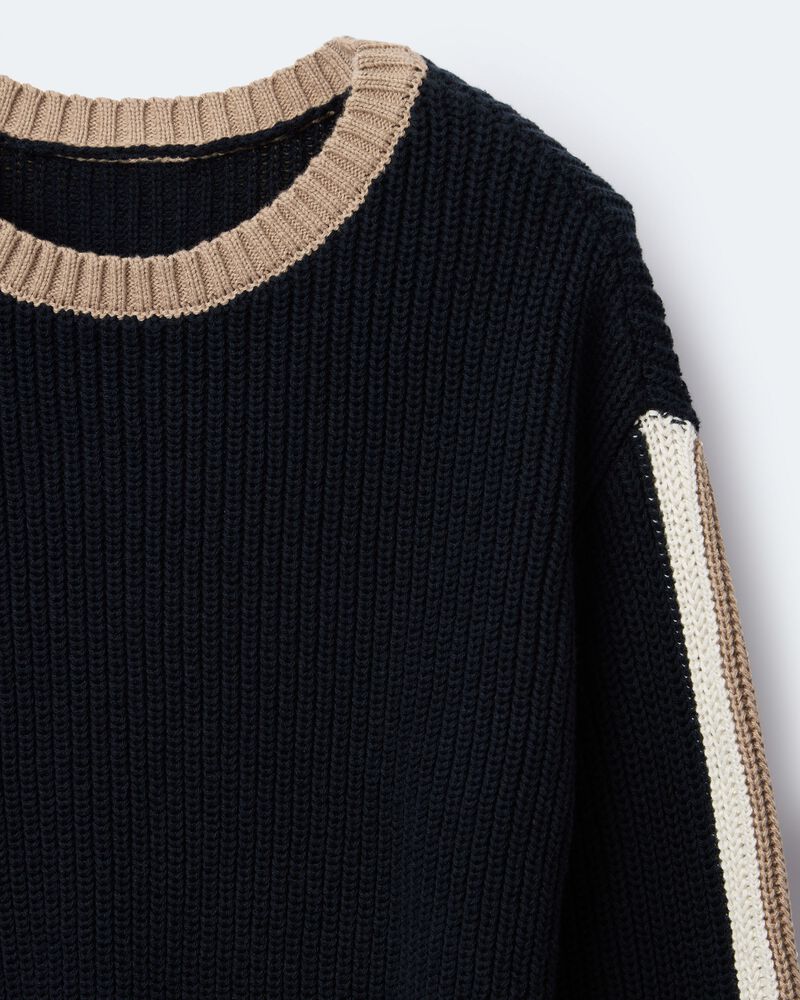 Toddler Campus Pullover Sweater - Black, image 9 of 9 slides