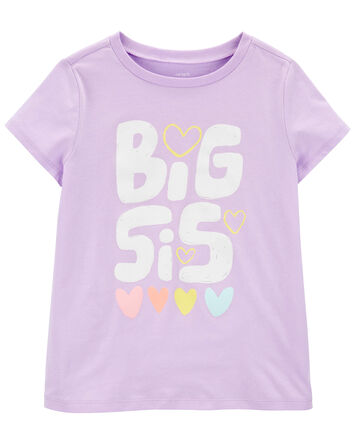 T-shirt imprimé Big Sis, 