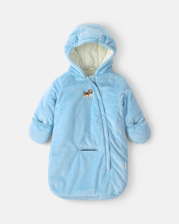Baby Boy Velboa Prambag- Blue
, 