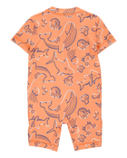 Baby Boy 1-Piece Whale Print Rashguard, image 2 of 4 slides