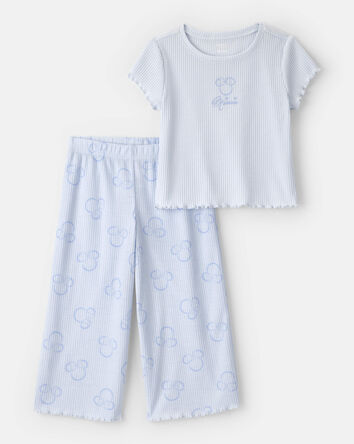 Tout-petit fille - Pyjama 2 pi&egrave;ces &agrave; manches courtes Disney&copy; Minnie Mouse - Bleu, 
