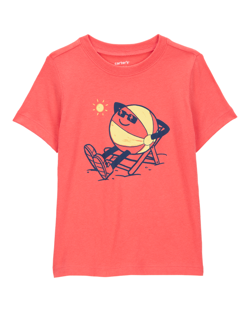 Toddler Beachball Graphic Tee, image 1 of 3 slides