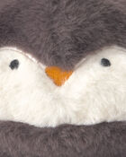 Baby Penguin Christmas Fleece Hat - Grey, image 3 of 4 slides