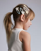 Toddler Girl 6-Pack Sandcastle Hair Clips, image 1 of 6 slides