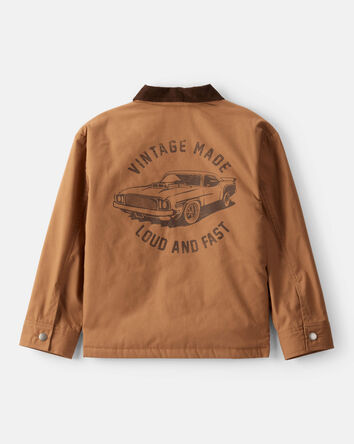 Garçons - Veste utilitaire vintage Made - Kaki, 