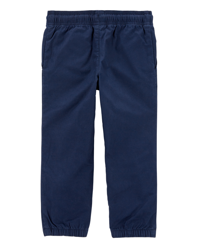 Toddler Pull-On Poplin Pants, image 4 of 7 slides