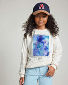 Girls Wicked Pullover Sweatshirt - Cream, image 2 of 5 slides
