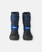 Boys SOREL Flurry&trade;Winter Snow Boot - Navy, image 1 of 3 slides