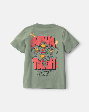 Tout-petit gar&ccedil;on - T-shirt &agrave; imprim&eacute; Tortues Ninja &ndash; Vert, 
