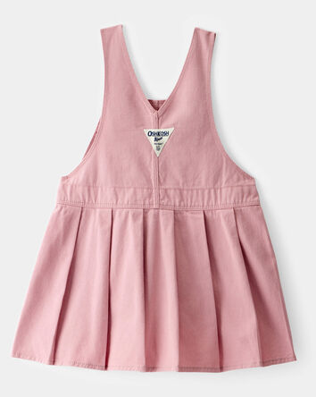 Toddler Girl Pleated Jumper Dress - Pink, 