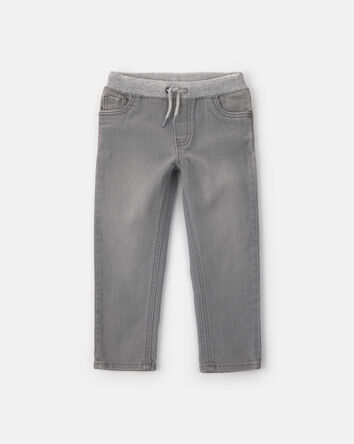 Toddler Boy Denim Relaxed Jeans - Grey, 