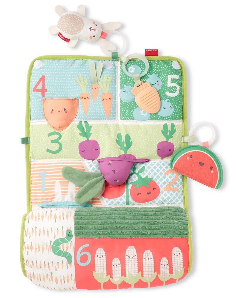 Farmstand Tummy Time Playmat, image 1 of 11 slides