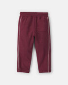 Pantalon de jogging en jersey bouclette &laquo;Play&raquo; pour tout-petit - Bourgogne, image 4 sur 7 diapositives