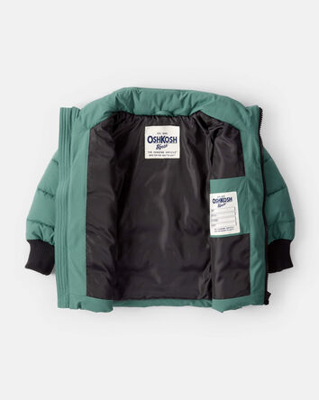 Toddler Boy Urban Bubble Heavy Weight Jacket - Spruce, 