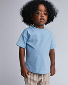 Tout-petit - T-shirt d&eacute;contract&eacute; - Bleu, image 3 sur 5 diapositives