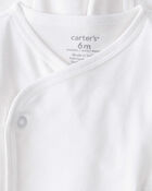 Baby 4-Pack Side-Snap Tees, image 2 of 2 slides