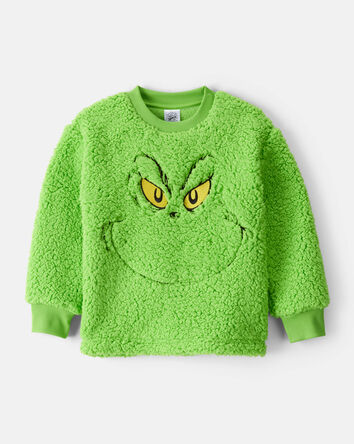 Toddler Christmas Dr. Seuss™ The Grinch Pullover Sweatshirt - Green, 