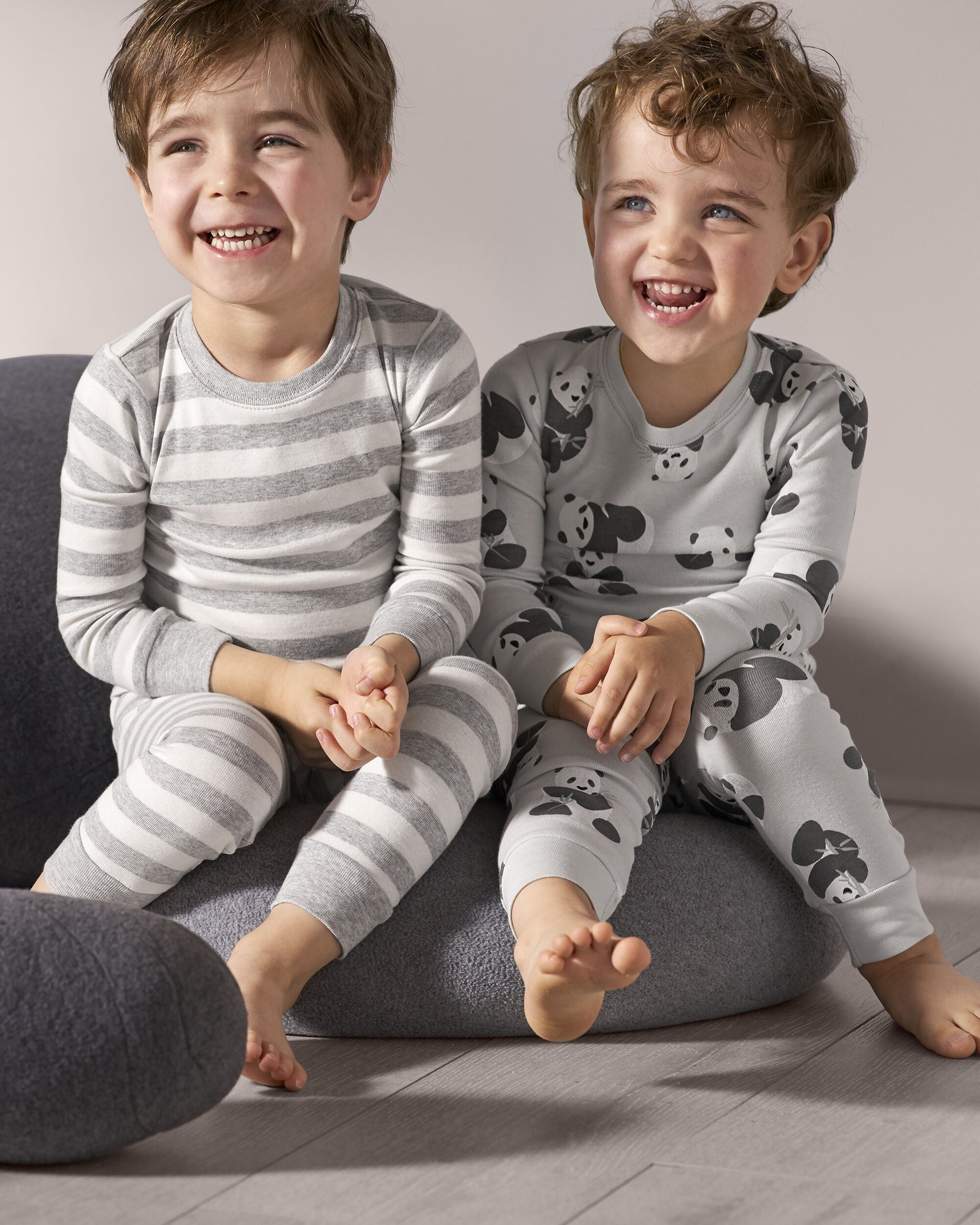 Toddler Boys Toddler Organic Cotton 2 Piece Pyjamas 4T Little Planet