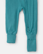 Baby PurelySoft Snug Fit 1-Piece Pyjama - Blue, image 3 of 9 slides