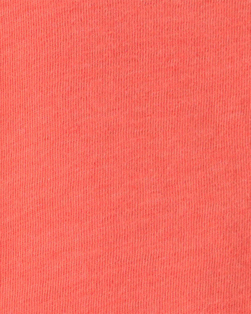 Baby Solid Pocket T-Shirt - Orange, image 2 of 3 slides