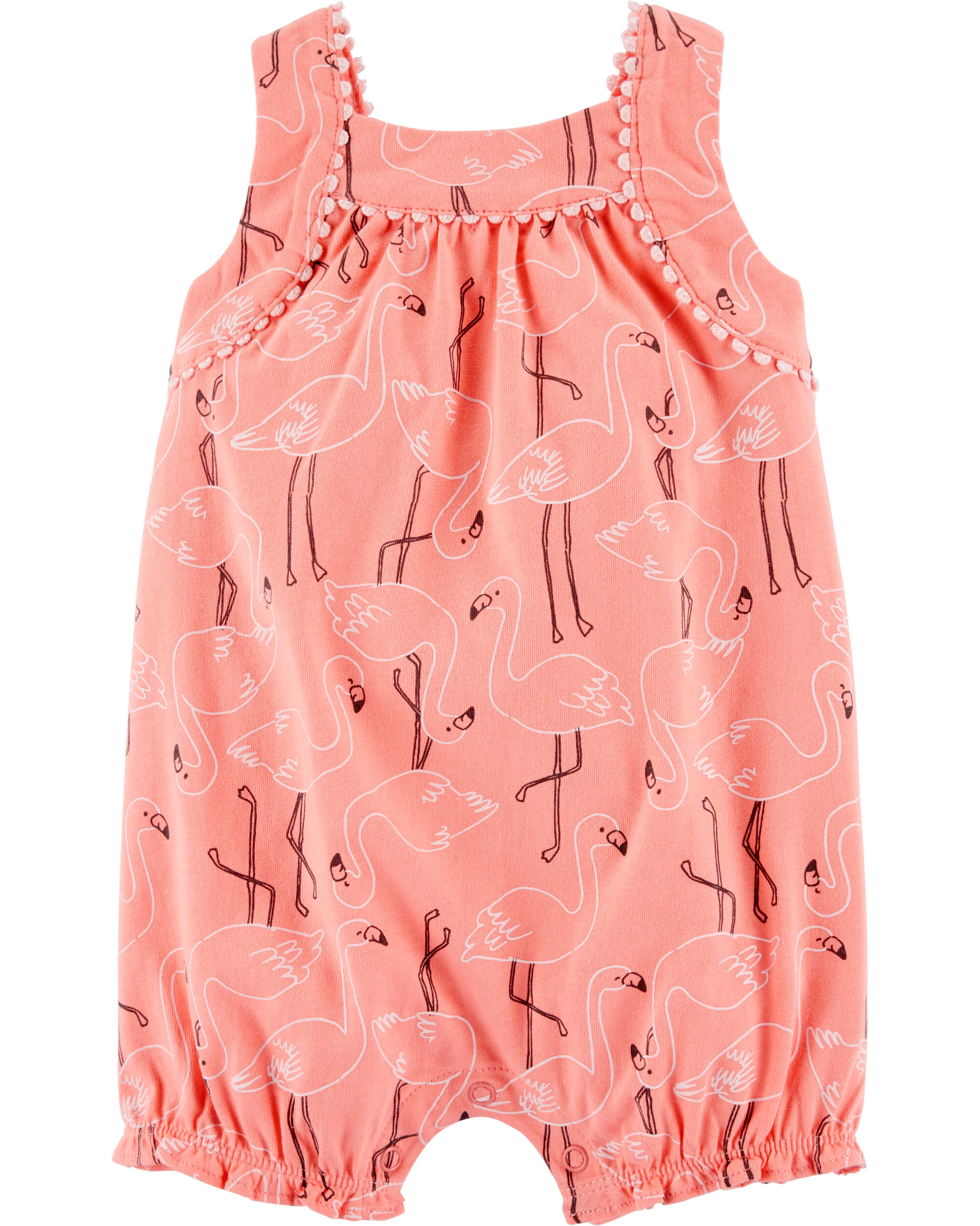 Crochet Flamingo Tank Jersey Romper Carter S Oshkosh Canada