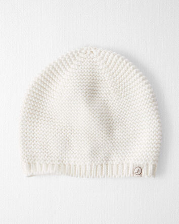 Baby Organic Cotton Sweater Knit Cap, 