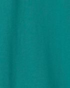 Boys Long-Sleeve Henley T-Shirt - Teal, image 2 of 3 slides