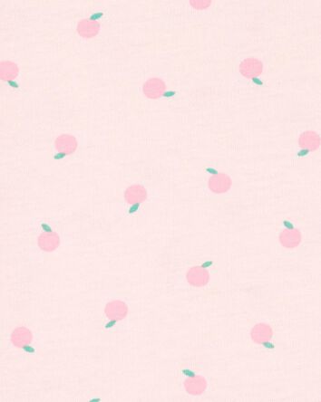 Baby Floral Peplum Short-Sleeve Top - Pink, 
