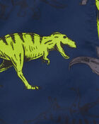 Toddler Dino Print Rain Jacket, image 3 of 3 slides