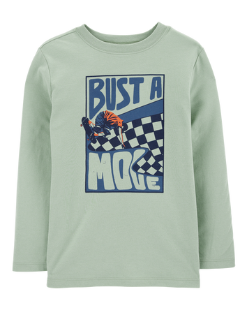 Kid Bust a Move Long-Sleeve Graphic Tee, 