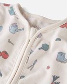 Baby Organic Cotton Sleeper Pyjamas, image 2 of 4 slides