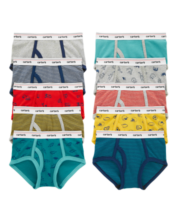 10-Pack Cotton Briefs, 