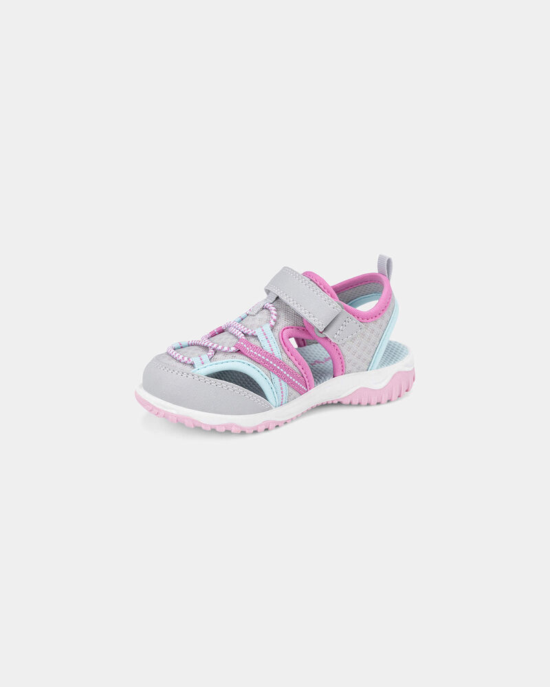 Tout-petit fille - Sandales - Gris, image 6 sur 6 diapositives