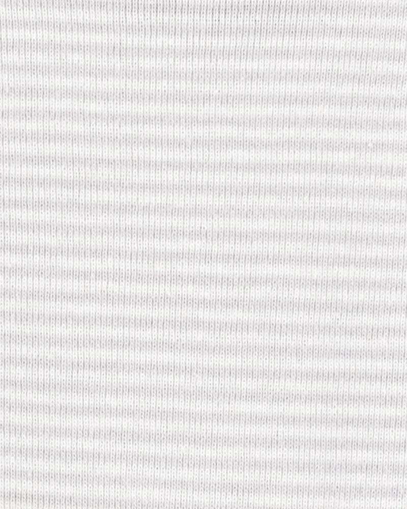 Bébé garçon - Emballage de 5 cache-couches à manches courtes à kangourous et nuages, image 7 sur 8 diapositives