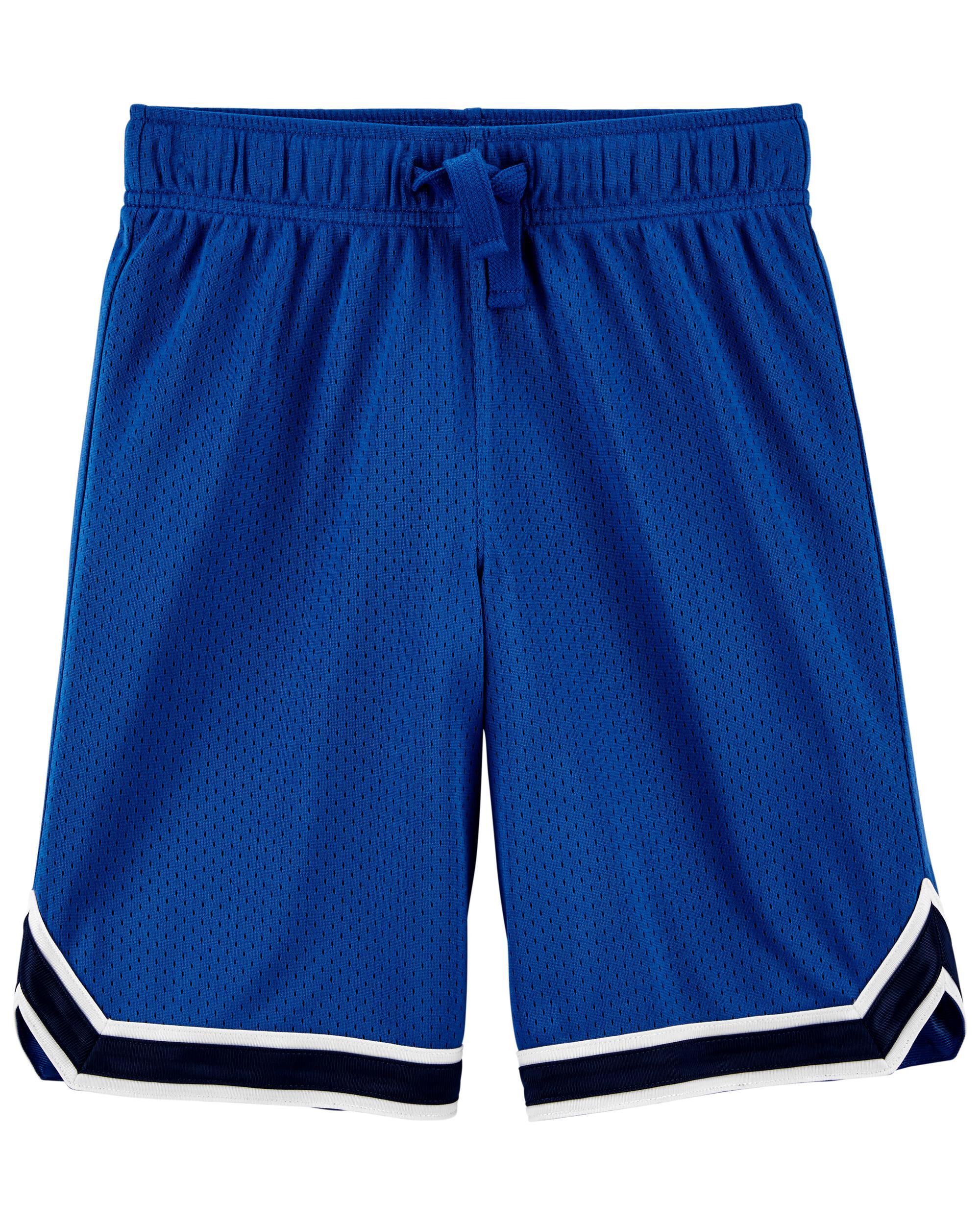 baby blue mesh shorts