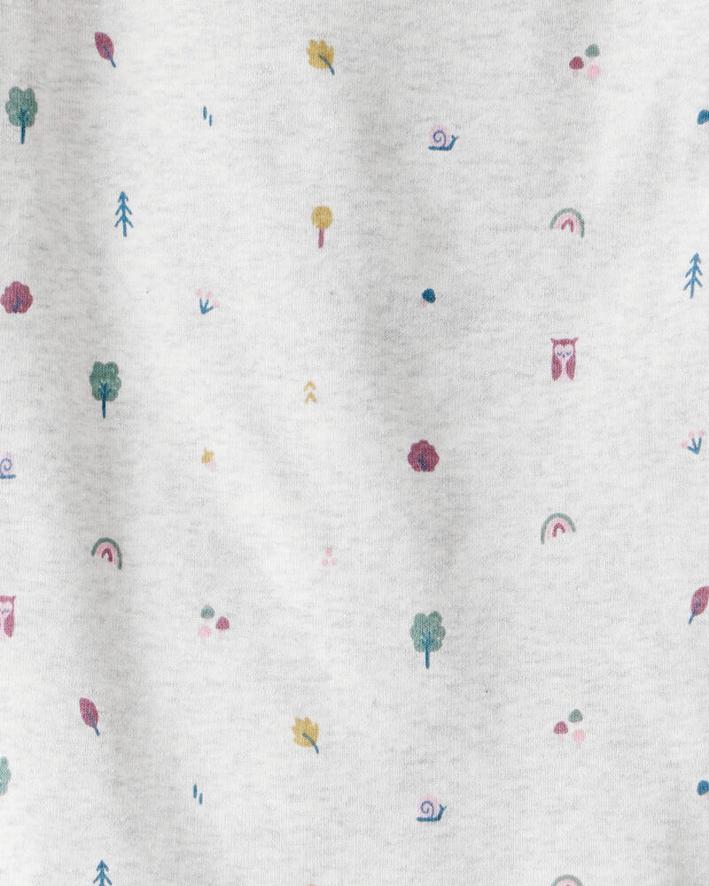 Toddler Girl Organic Cotton Pyjamas in Icon Town Print, image 3 of 4 slides