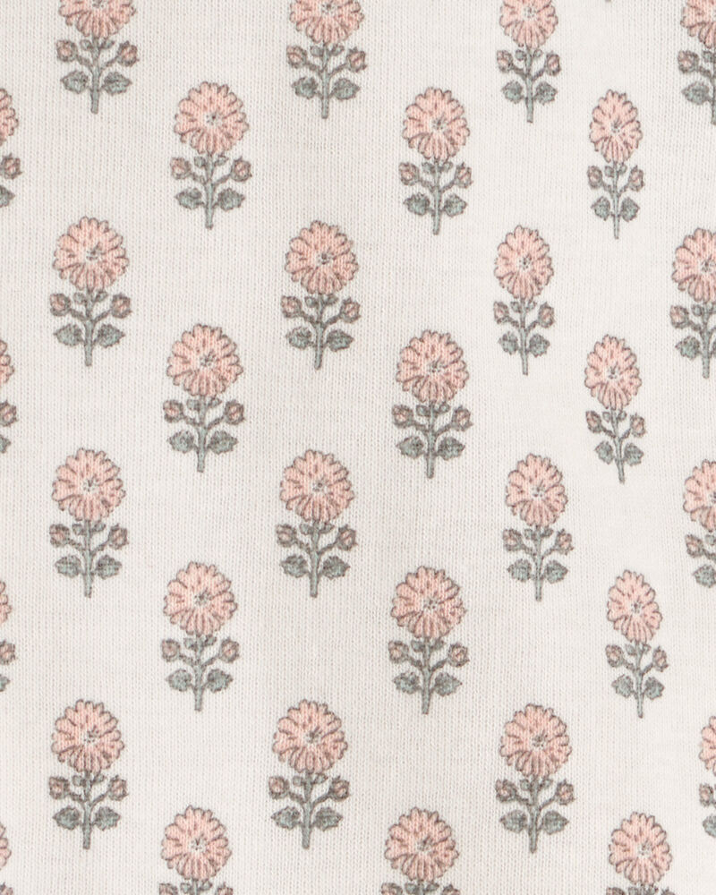 Baby Girl 2-Pack Organic Cotton Grow-With-Me Joggers, image 5 of 6 slides