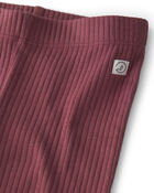 Toddler Girl 2-Pack Organic Cotton Leggings, image 3 of 5 slides