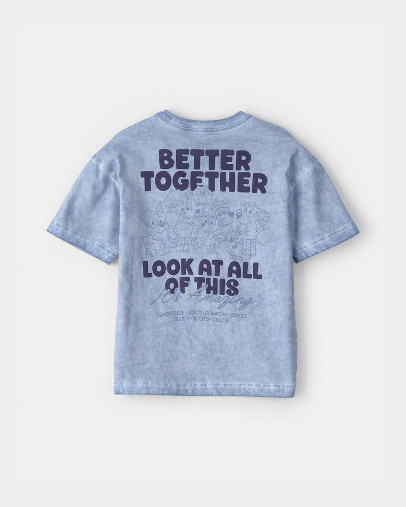 Toddler Boy Bluey&trade; Graphic Tee - Blue, image 2 of 4 slides