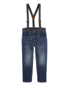 Toddler Boy The Favourite: Stretch Denim Suspenders, image 1 of 4 slides