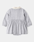 Baby Varsity Bodysuit Dress, image 2 of 5 slides
